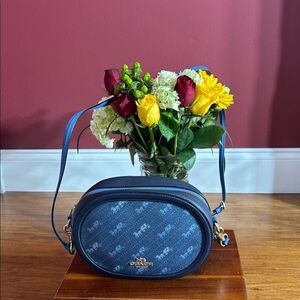 Coach Blue Crossbody Bag
